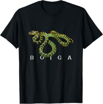 Davidsfeed Boiga | Snake reptile animal lover gift boy girl T-Shirt