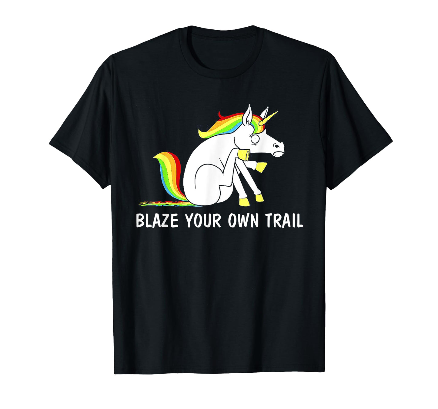 Blaze Your Own Trail Unicorn T-Shirt