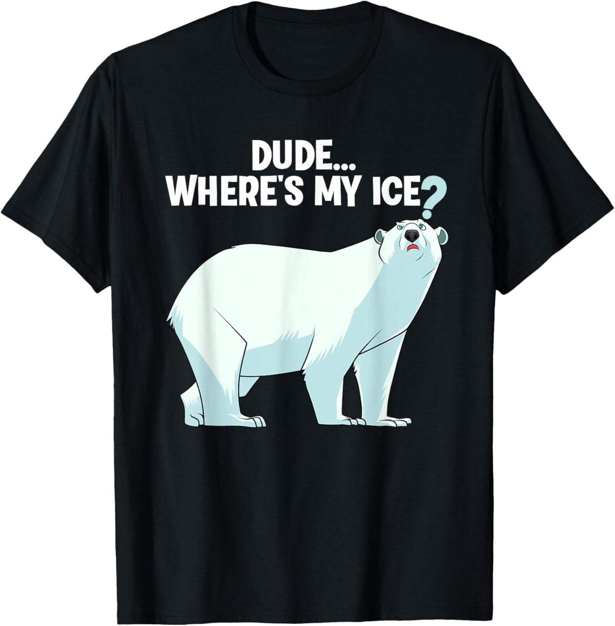 Best Polar Bear Design For Men Boys Kids Polar Bear Lover T-Shirt