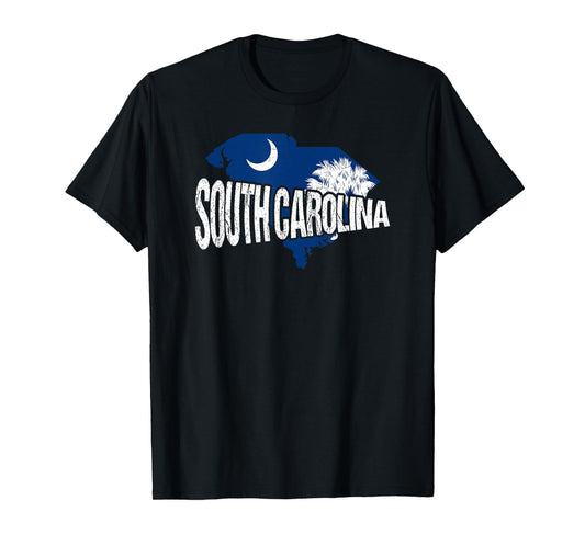Distressed South Carolina T-Shirt