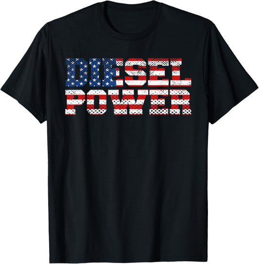 Diesel Power Proud Truck Driver T-Shirt T-Shirt