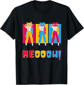 Novelty Meow Fashion Kitty Cat Tender Me Soft Cute Sweet T-Shirt