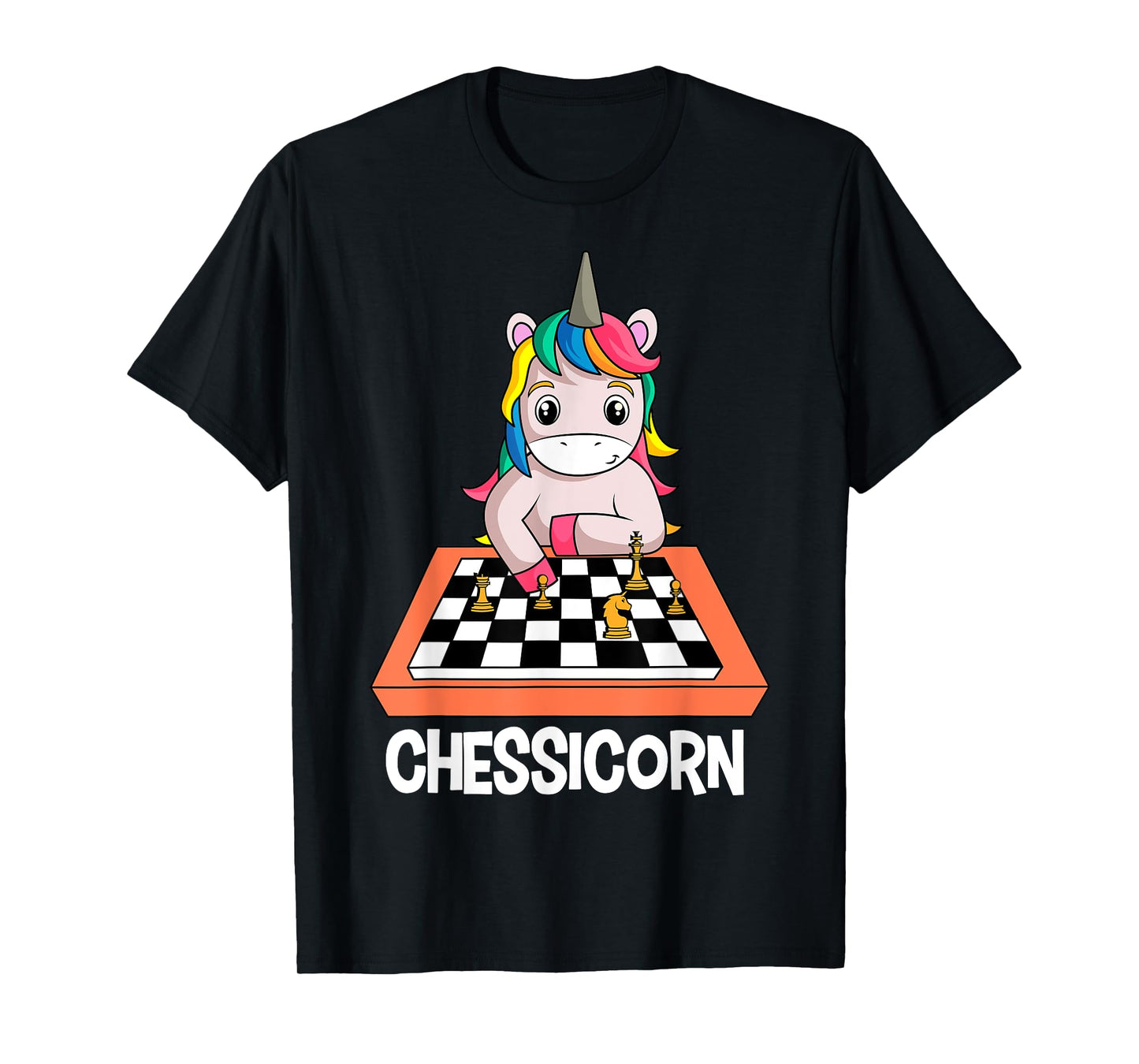 Chessicorn Chess Players Unicorn Lovers T-Shirt