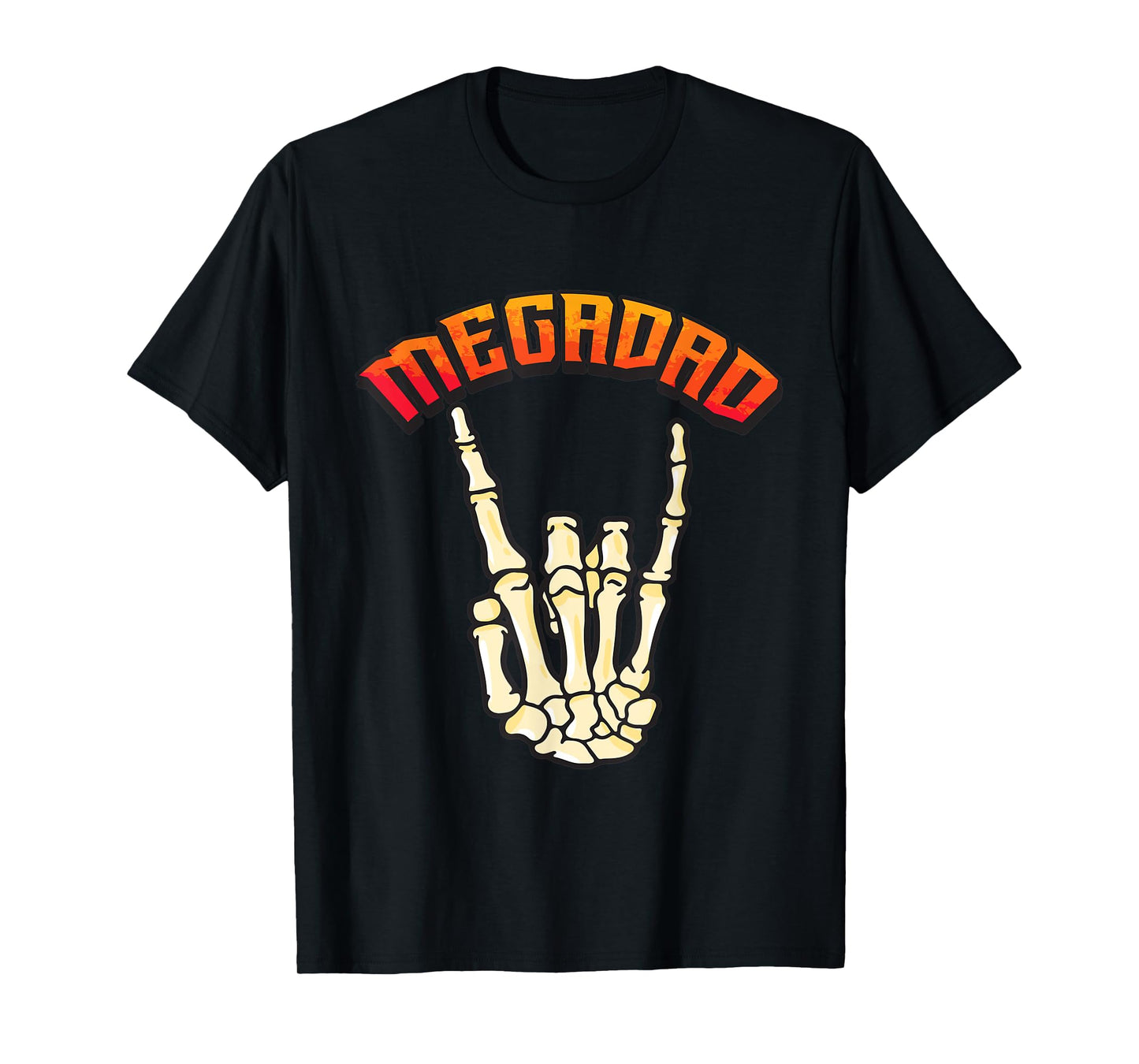 Megadad Mega Dad Metal Music T-Shirt