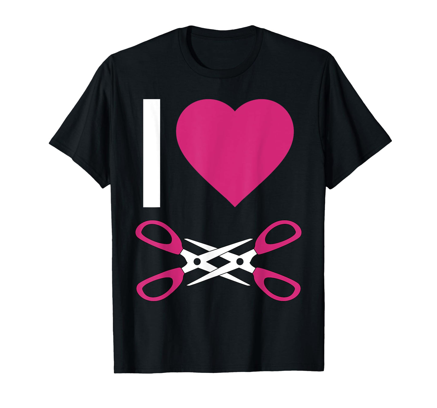 LGBT Pride Lesbian I Love To Scissor Funny Gift T-Shirt