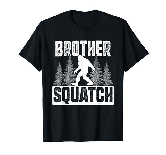 Squatchy Matching Family Bigfoot Shirts Brother Squatch T-Shirt