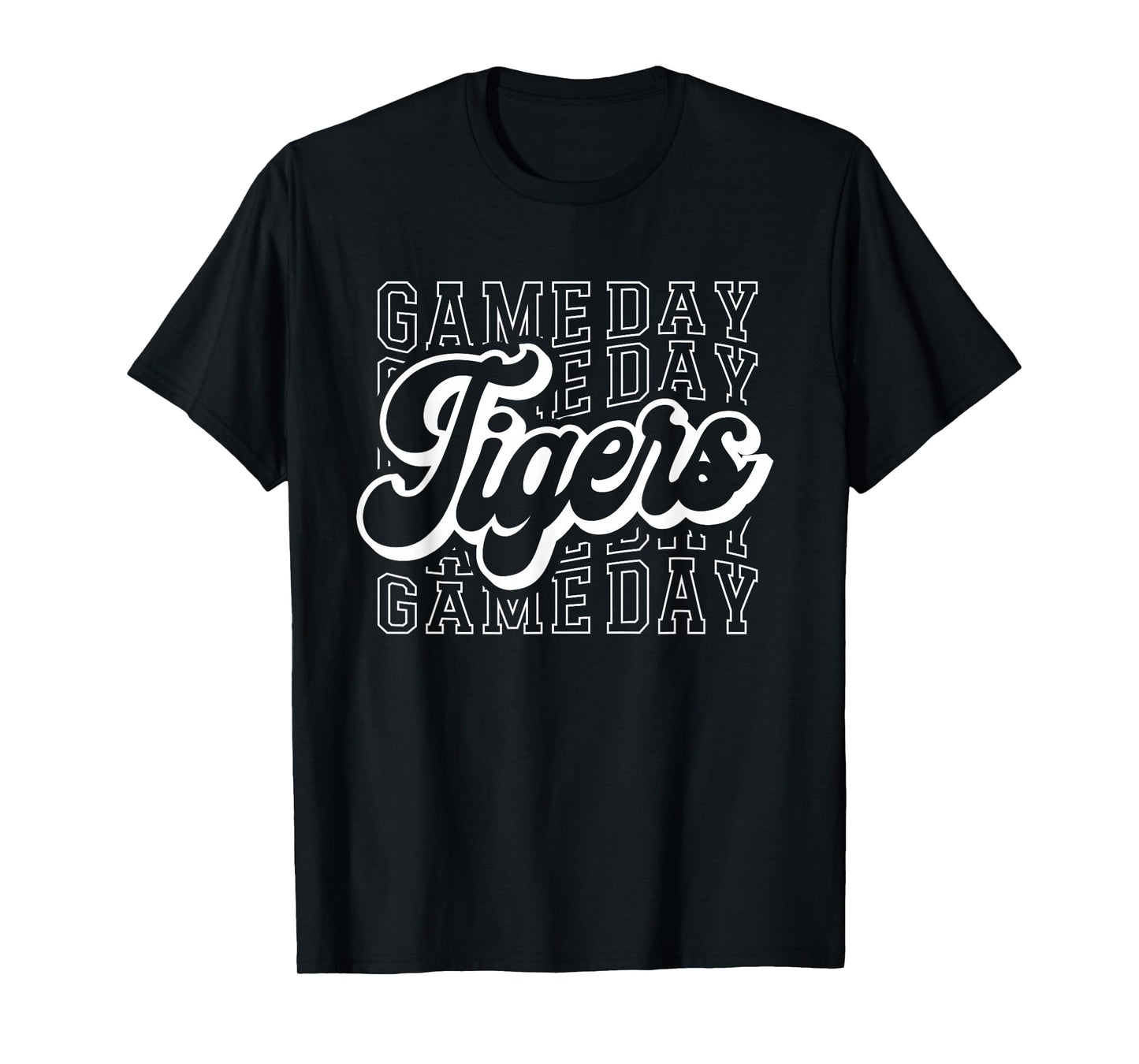 Tigers Sports Mascot - For Tigers Team Football Baseball T-Shirt