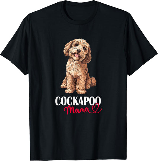 Cute Illustration for Owners Lovers Mom Cockapoo Mama T-Shirt