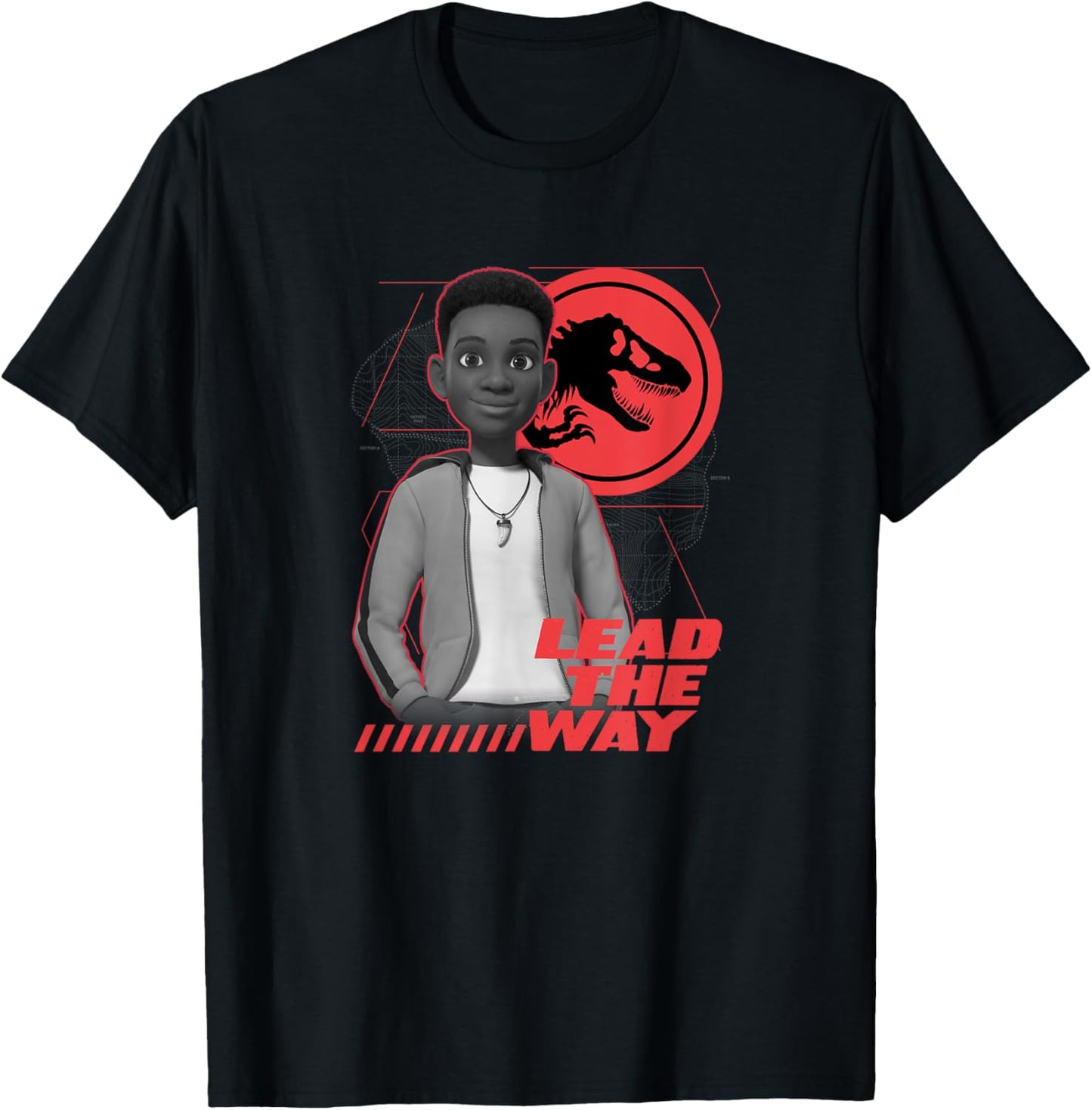 Camp Cretaceous Darius Lead The Way T-Shirt