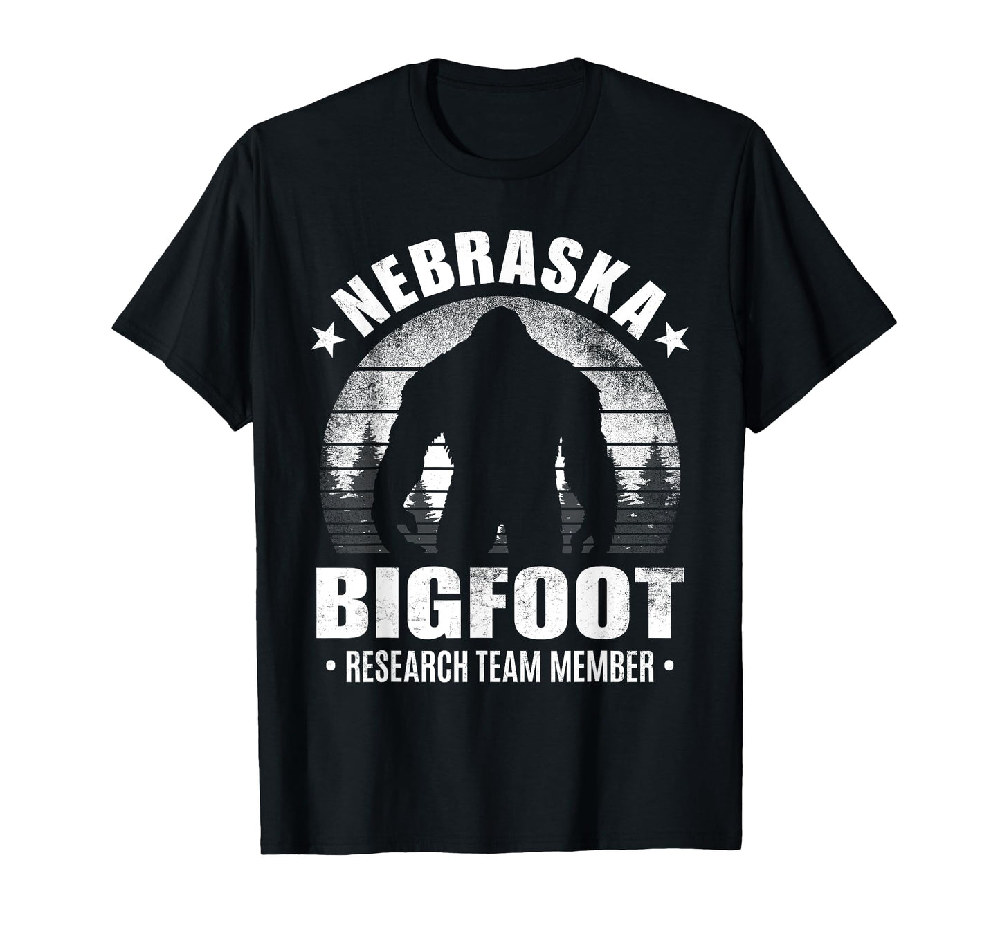 Nebraska Bigfoot Research Team Member Sasquatch Sunset T-Shirt