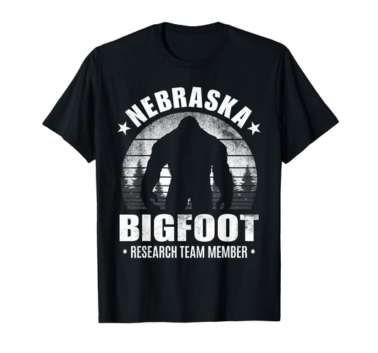 Nebraska Bigfoot Research Team Member Sasquatch Sunset T-Shirt