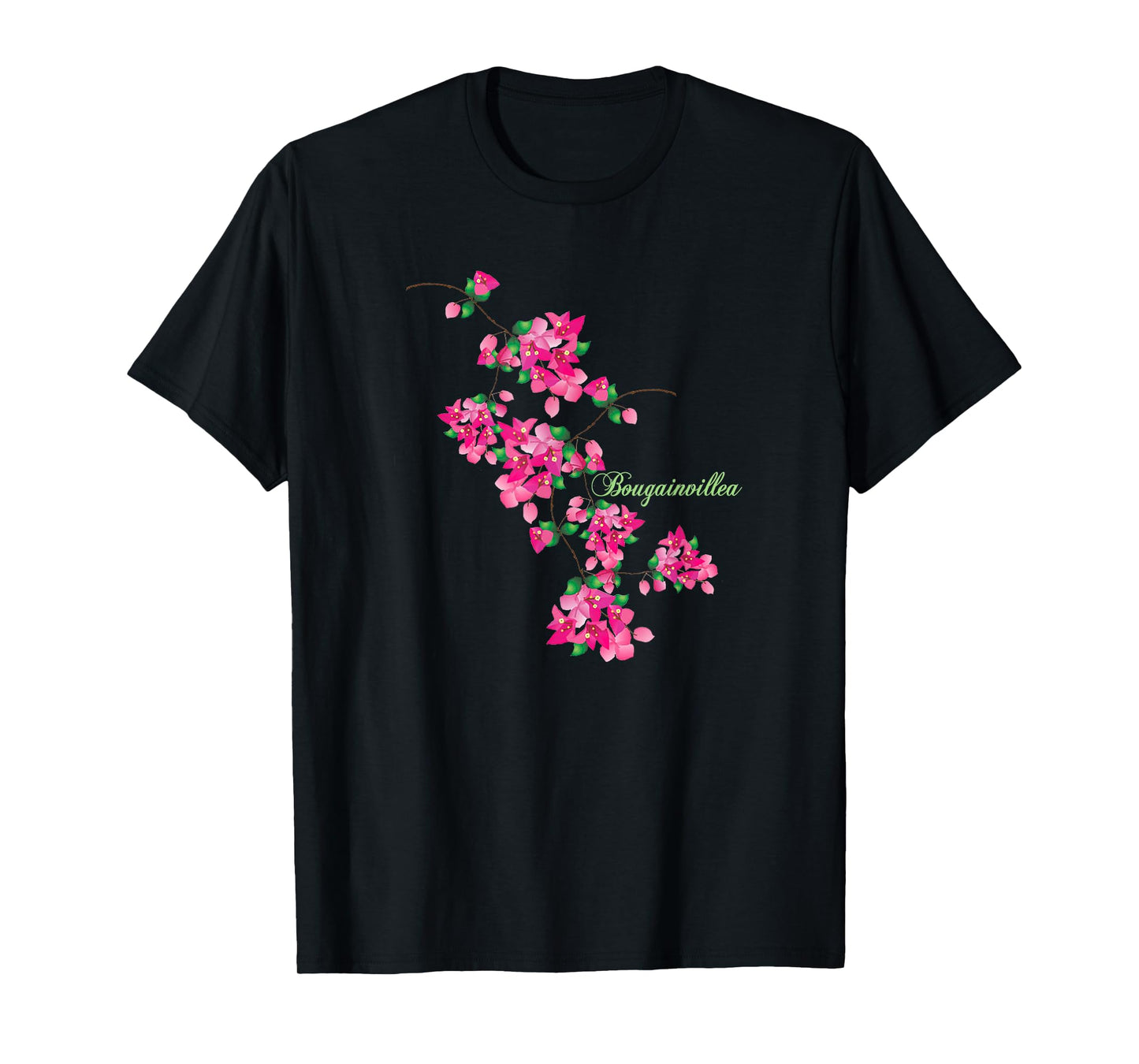 Spring, Summer, Flowers, Bougainvillea, Bright Blossoms T-Shirt for Men Women Girls Kids