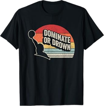 Water Polo Player Vintage Retro Water Polo T-Shirt