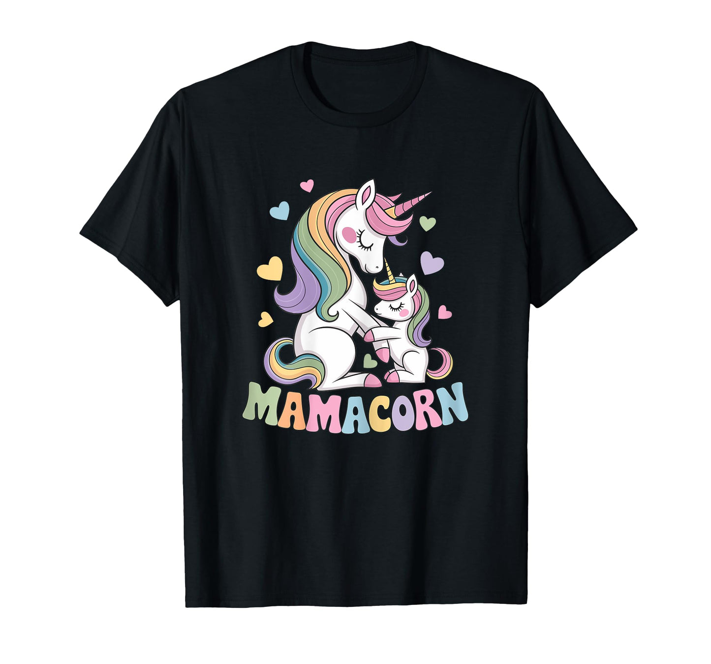 Funny Mamacorn Unicorn Mothers Day Mom Women Mother T-Shirt