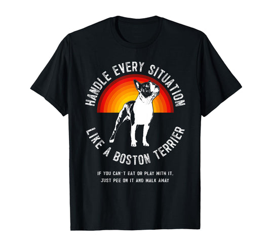 Boston Terrier Boston-Bulldog Men Women Kids T-Shirt