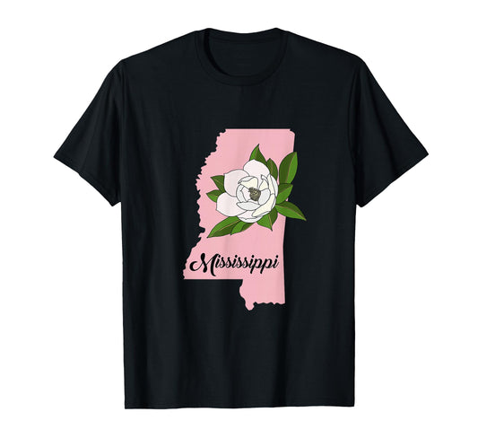 Mississippi Flower Magnolia T-Shirt