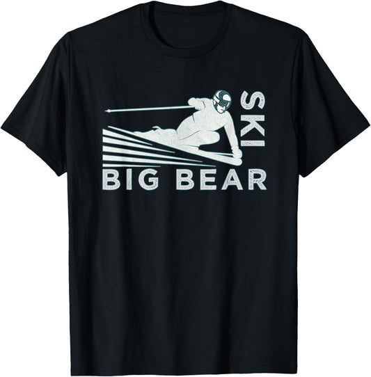 Retro Snow Ski - Ski Big Bear T-Shirt