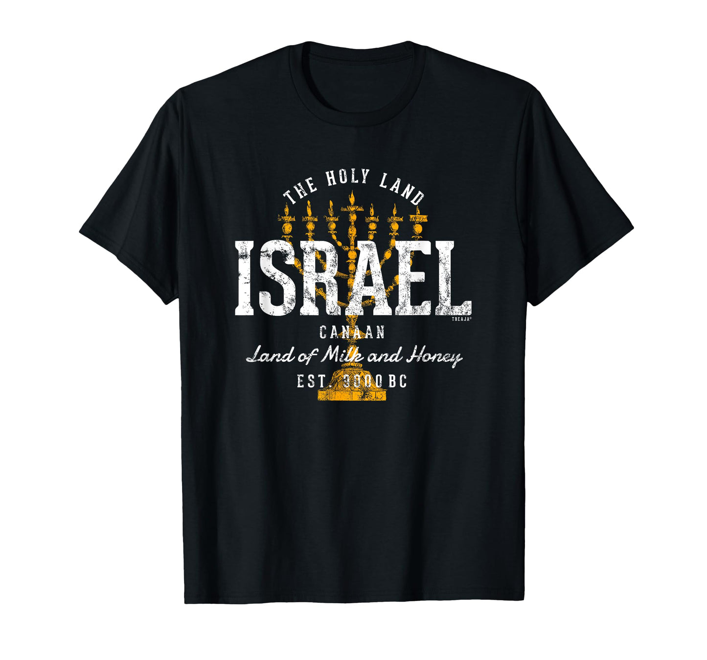 Vintage Style Retro Israel T-Shirt