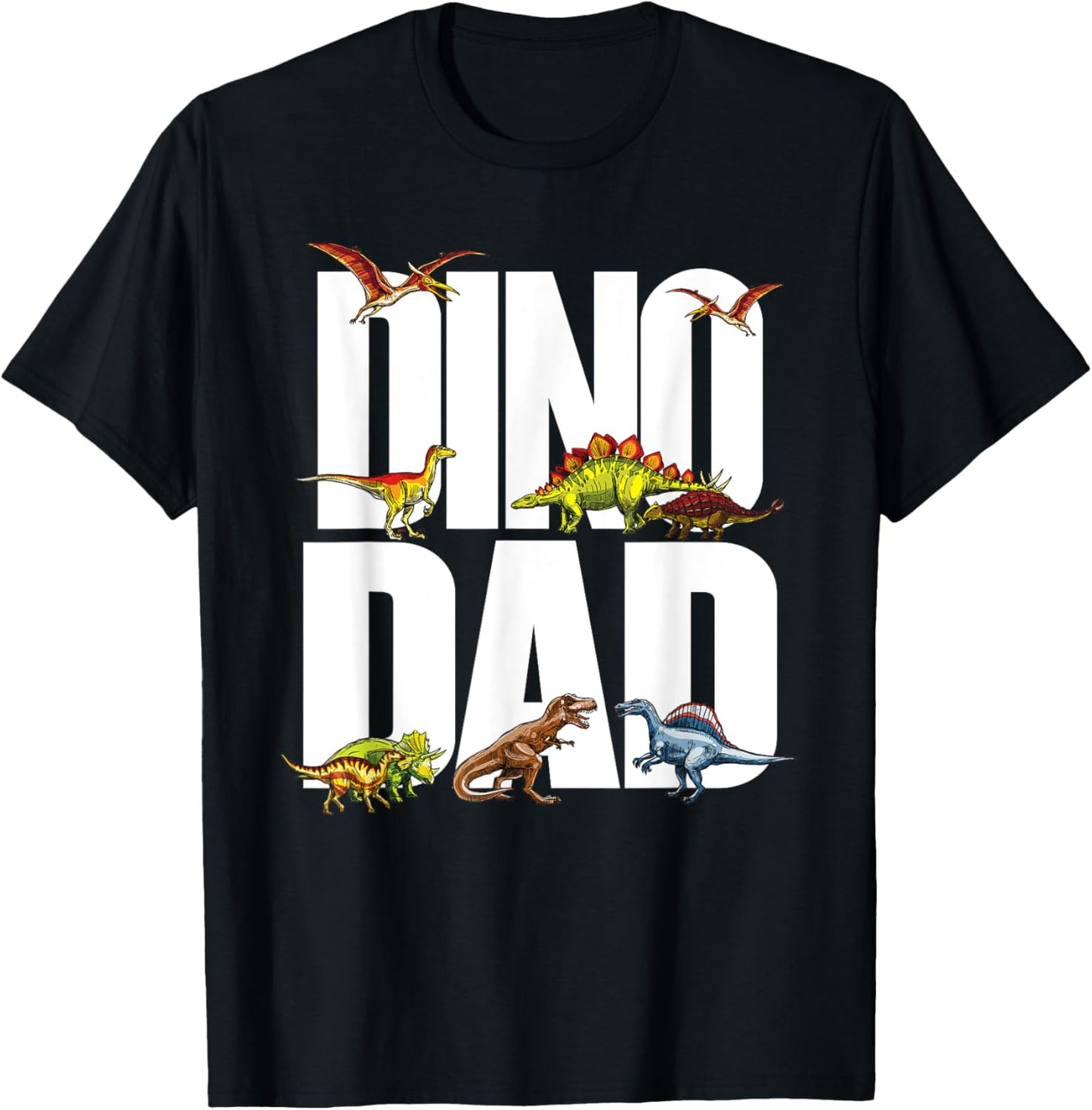 Dinosaur Dad Dinosaur Parent Father's Day Gift for Dino Dads T-Shirt
