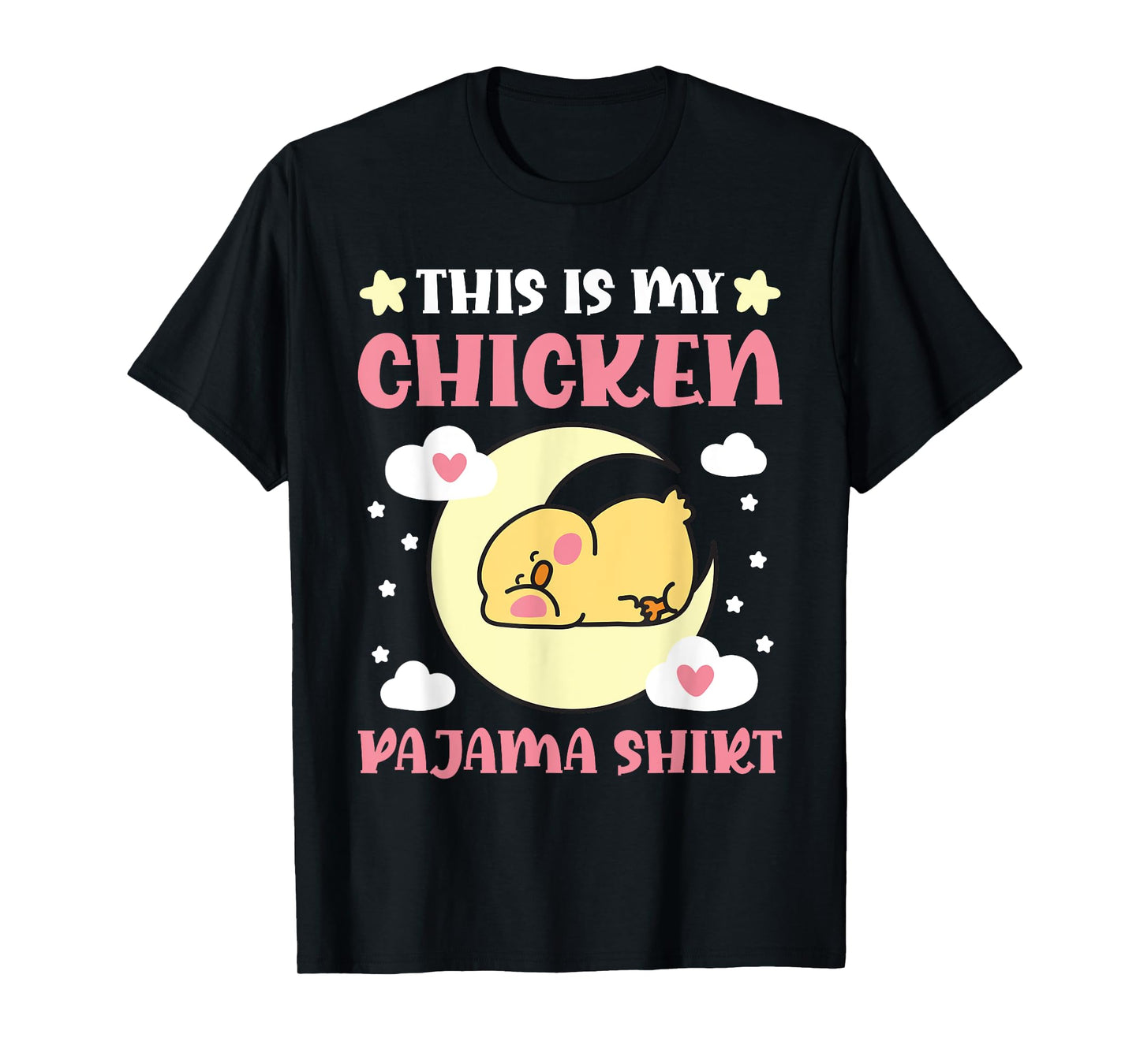 Cute PJ Teen Boys Girls PJs Funny This Is My Chicken Pajama T-Shirt