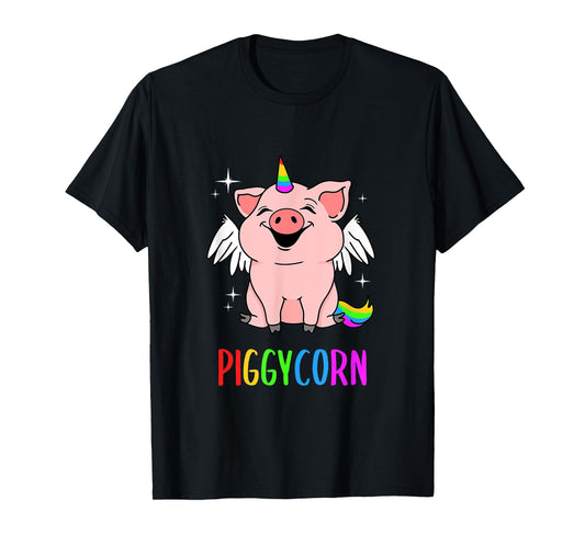 Piggycorn Pig Unicorn T-Shirt