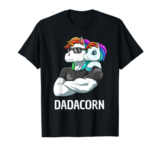 Dadacorn - Father Daughter Unicorns T-Shirt