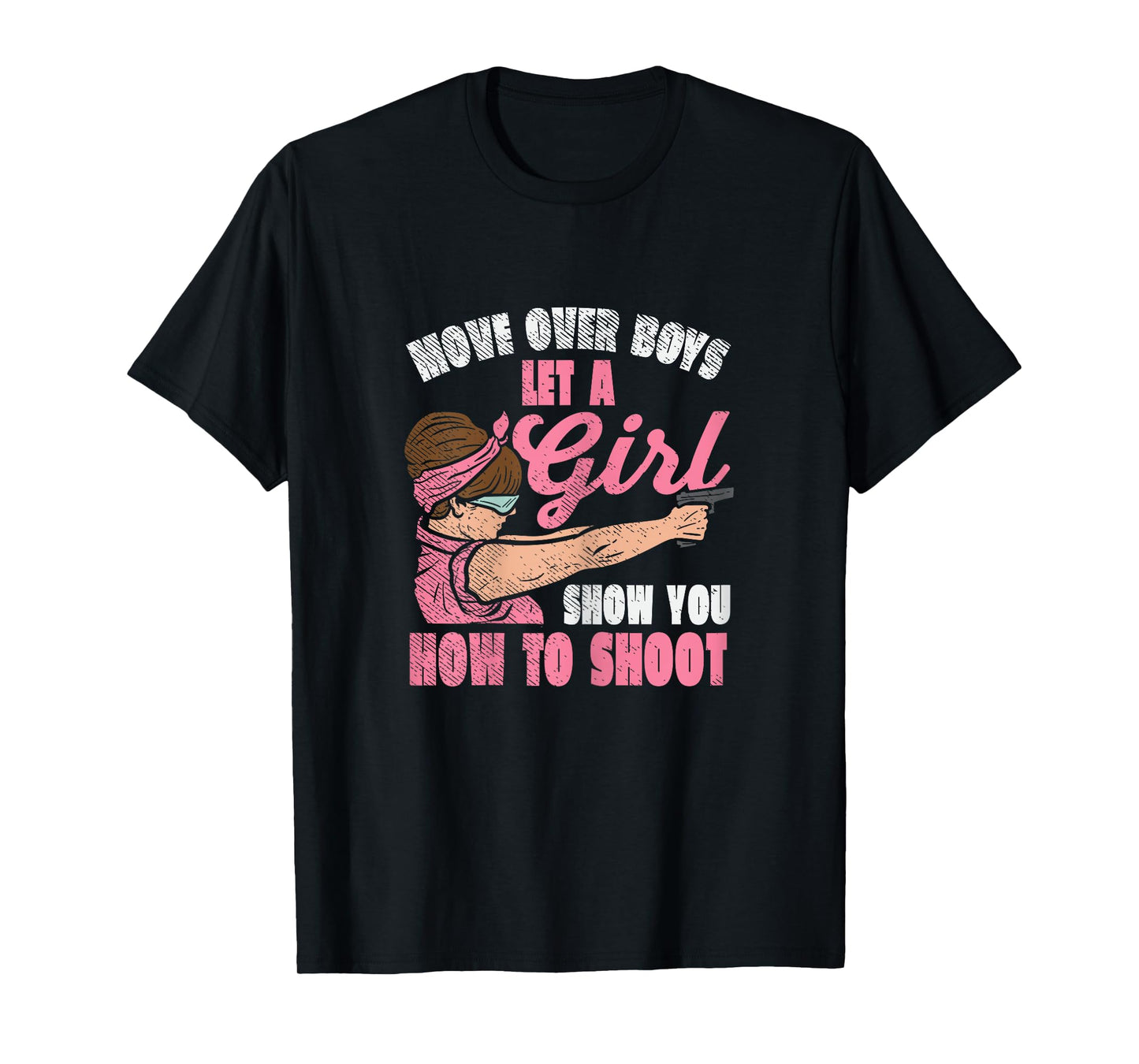 ompetetive Shooting, Long Range Shooting, Skeet Girl T-Shirt