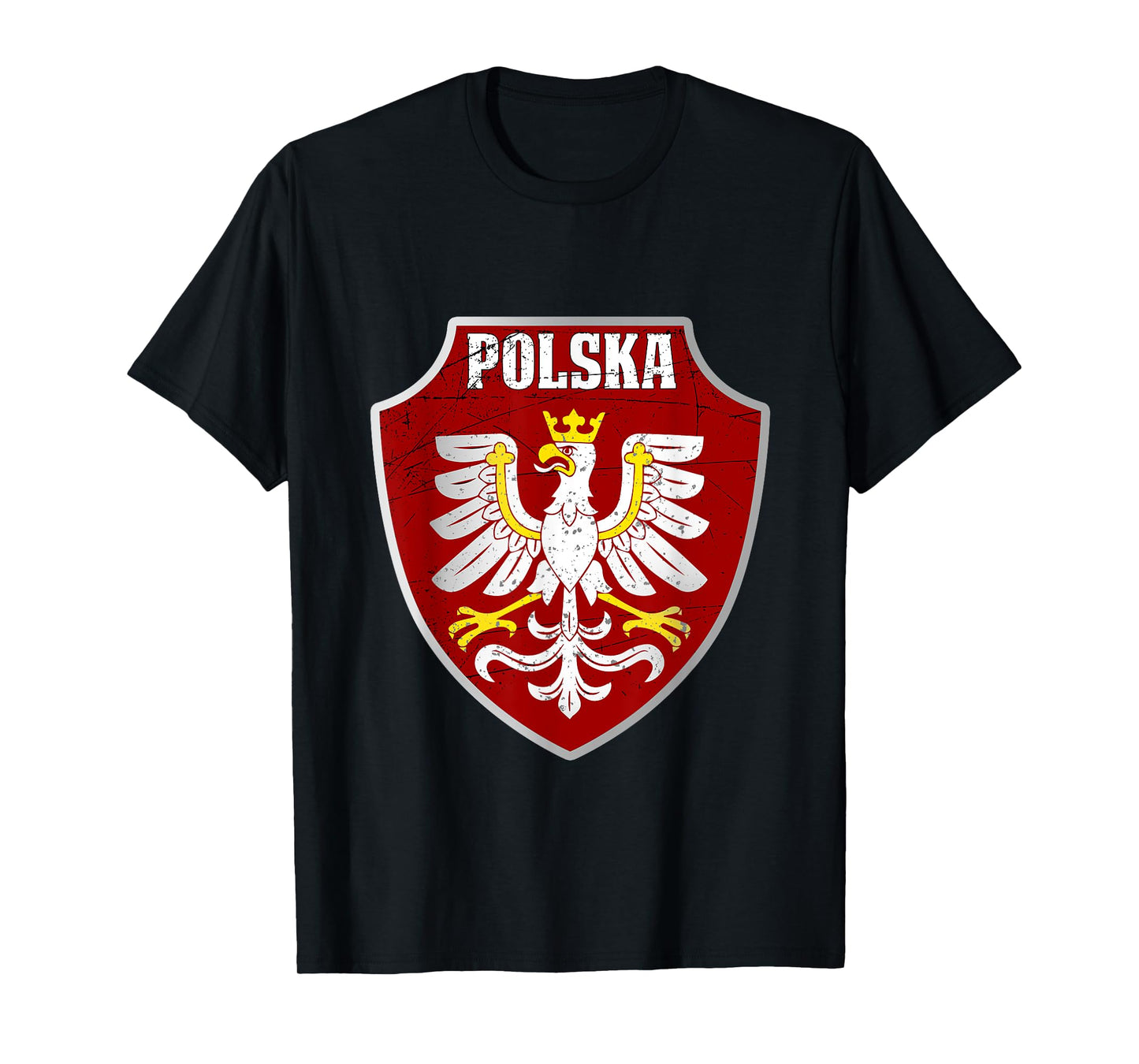 Polska Logo Vintage Retro Eagle Polish Pride Poland T-Shirt