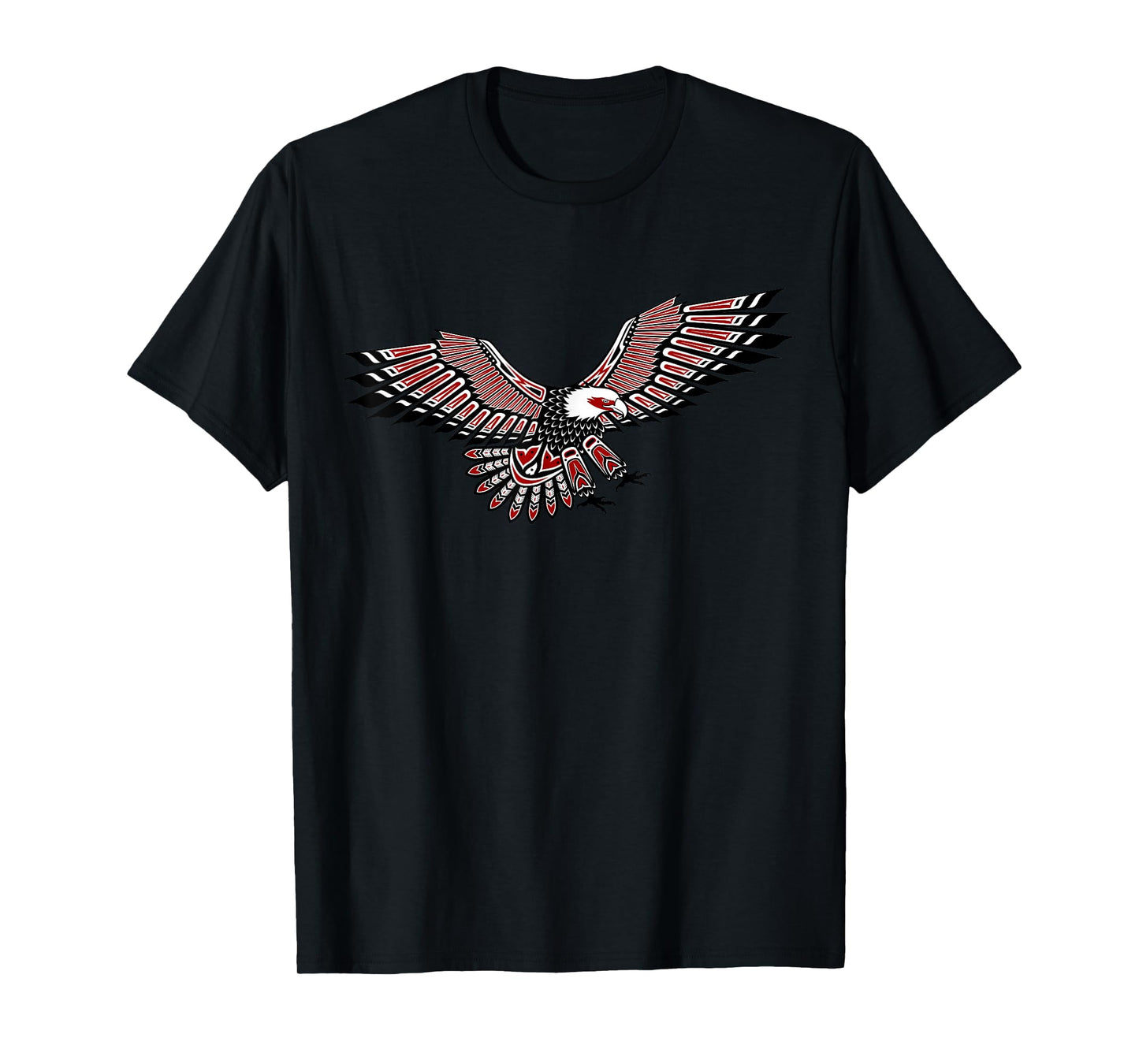 Native American Indian Eagle Totem Art Northwest T-Shirt