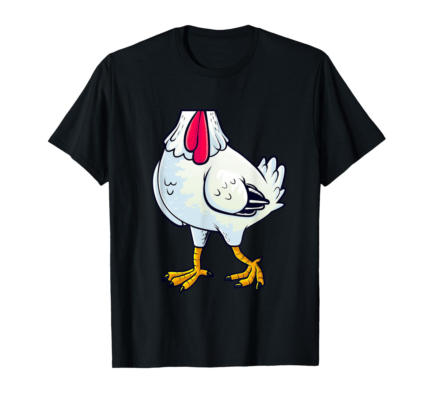 Chicken Costume Body Funny Farm Animal Farming Halloween T-Shirt