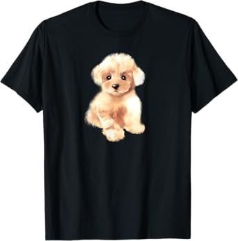 Toy poodle dog ,breed,mini poodle puppy T-Shirt for Men Women Kids