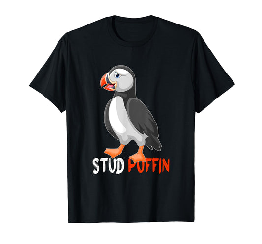 stud puffin -cute puffin T-Shirt