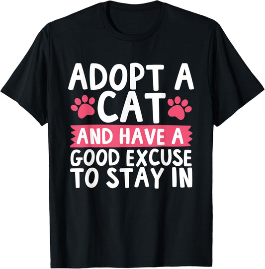 Adopt A Cat - Cat Adoption & Cat Rescue T-Shirt
