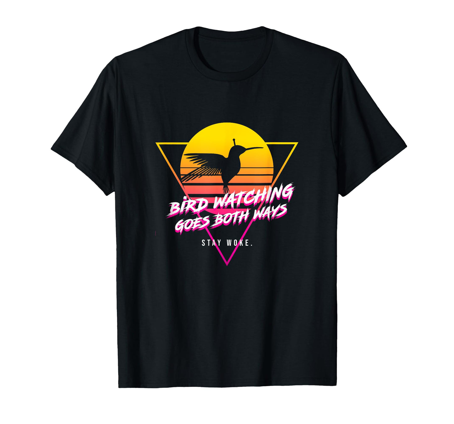 Birds Birdwatching Goes Both Ways they arent real truth Meme T-Shirt