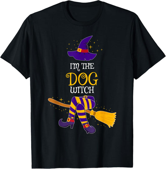 I’m The Dog Witch Family Matching Costume Halloween T-Shirt