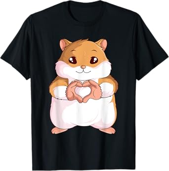 Hamster Lover Hammy Women Girls T-Shirt