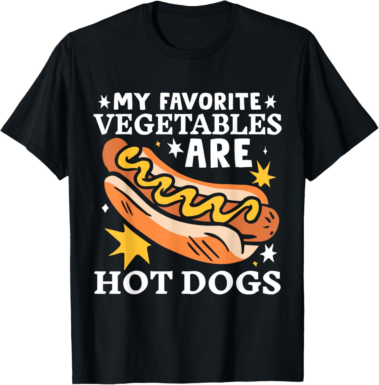 Funny Sausage BBG Hot Dogs Lover Hotdog T-Shirt