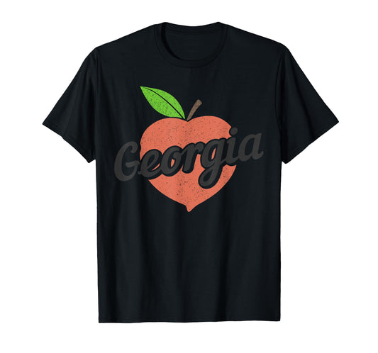 Georgia The Peach State Atlanta Vintage Pride T-Shirt