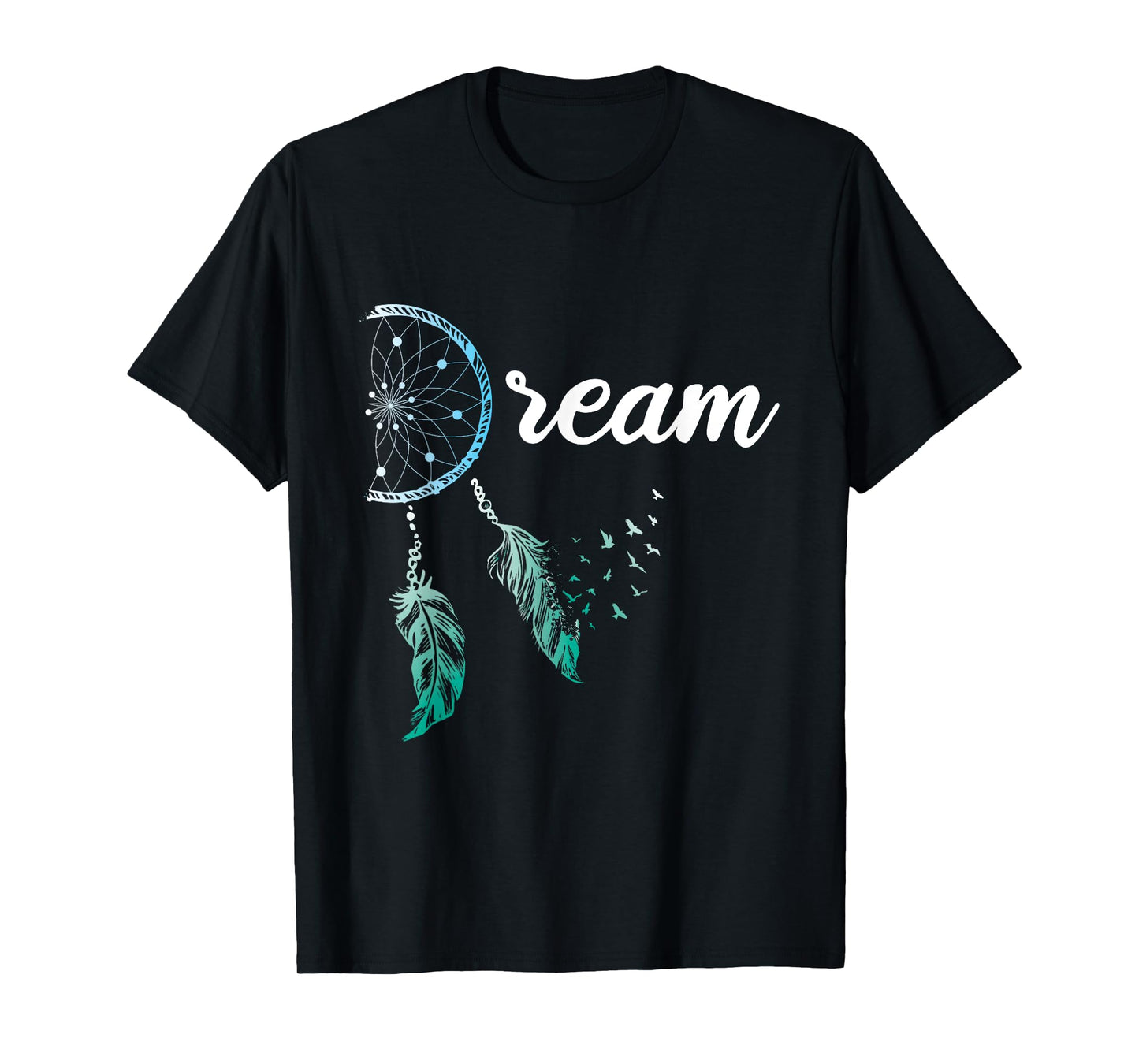 Indian Native American Dreamcatcher Boho Chic Dream Catcher T-Shirt