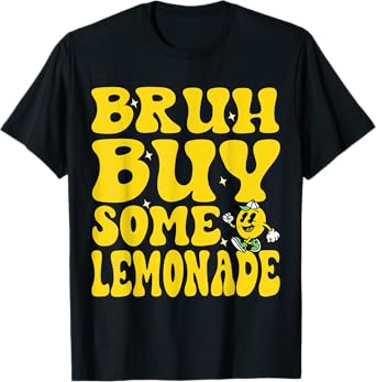 Lemon Stand Hustler Funny Lemonade Business Entrepreneur T-Shirt