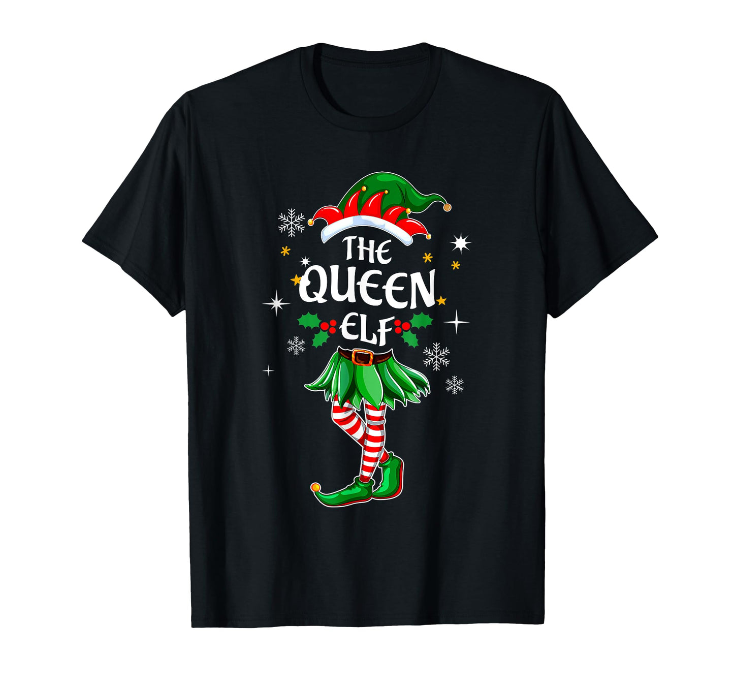 I'm The Queen Elf T-Shirt Matching Christmas Costume Shirt T-Shirt