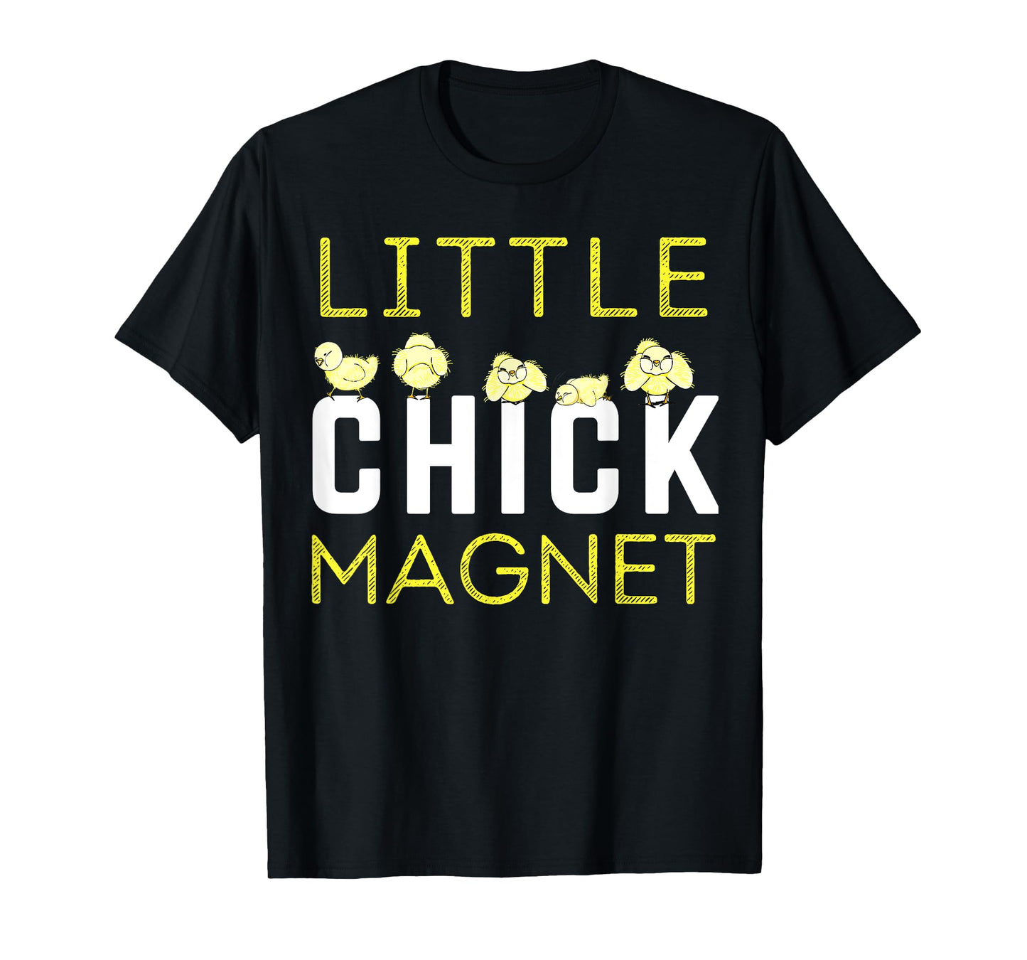 Little Chick Magnet Spring Summer Farm Boy Boys Toddlers Fun T-Shirt
