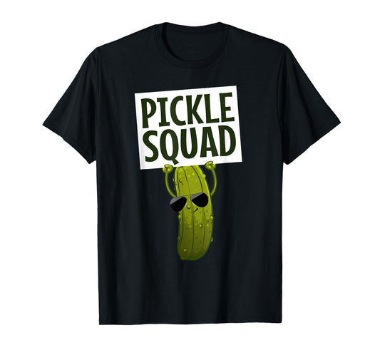 Funny Pickle Design For Men Women Kids Cucumber Pickle Lover T-Shirt