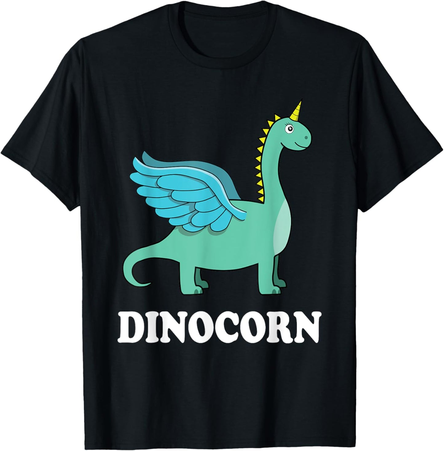 Dinocorn Shirt Dinosaur Unicorn with wings | girls boys gift T-Shirt