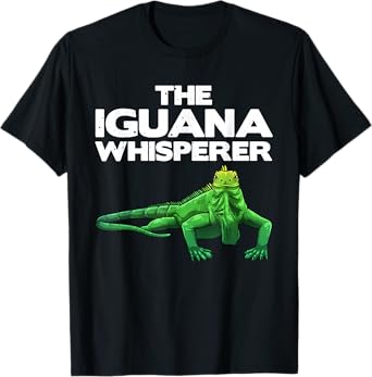 Funny Iguana Design For Men Women Reptile Lover Herpetology T-Shirt