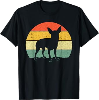 Vintage Chihuahua Design For Men Women Kids Chihuahua Lovers T-Shirt