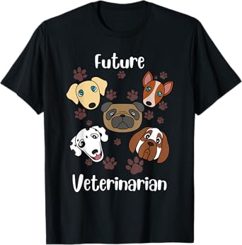 Funny Future Veterinarian Gift | Cute Aspiring Vets Kids T-Shirt