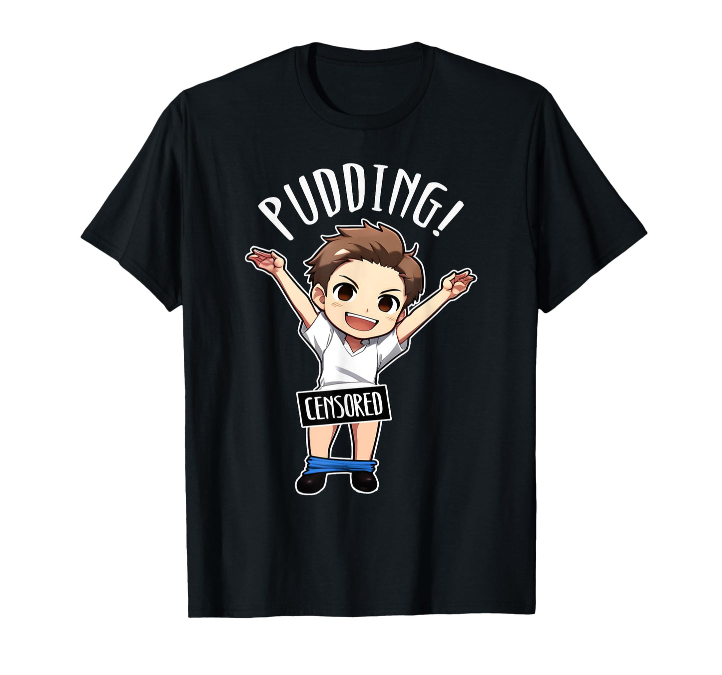 Chibi Pudding Scene Funny SPN T-Shirt