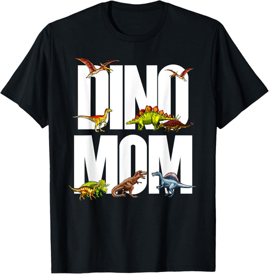 Dinosaur Mom Dinosaur Parent Mother's Day Gift for Dino Moms T-Shirt