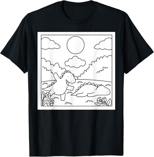 Funny Dinosaur chill out T-Shirt